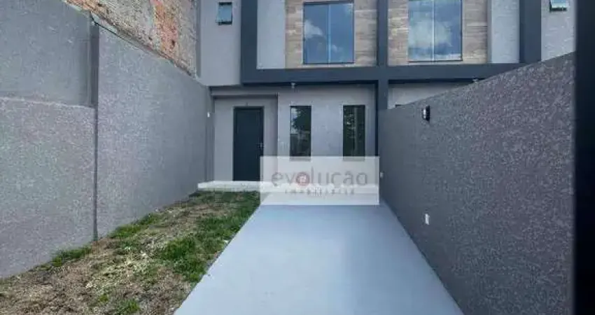 Sobrado com 3 dormitórios à venda por r$ 530.000 - sítio cercado - curitiba/pr