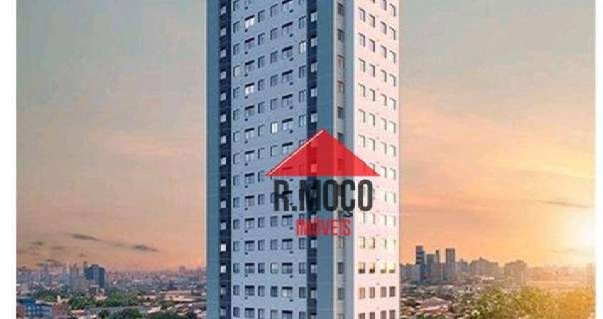 Apartamento com 2 dormitórios e 1 vaga a 400 metros do Metrô, à venda, 34 m² por R$ 275.000 - Cidade Antônio Estevão de Carvalho - São Paulo/SP