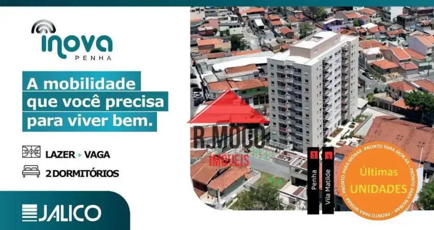 Apartamento com 2 dormitórios à venda, 49 m² por R$ 389.640,00 - Penha de França - São Paulo/SP