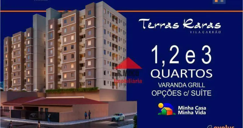Apartamento com 1 dormitório à venda, 32 m² por R$ 247.775,00 - Vila Carrão - São Paulo/SP