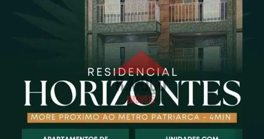 Apartamento com 2 dormitórios à venda, 38 m² por r$ 185.000,00 - vila ré - são paulo/sp