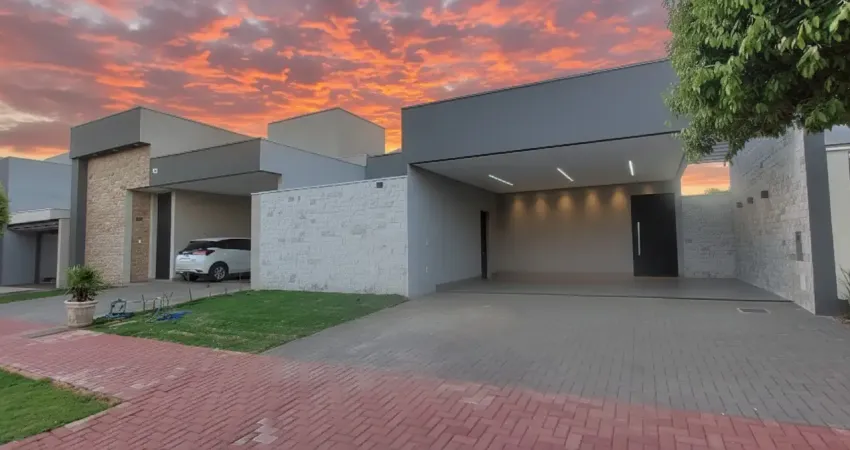 Linda casa no condomínio estância dos ipês com projeto diferenciado !