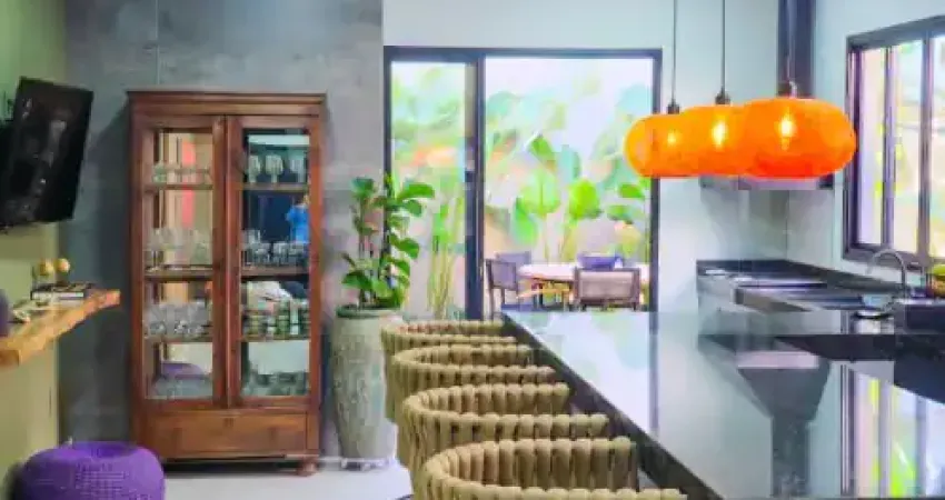 Charmosa casa disponível para venda ou locação no condomínio estância dos ipês