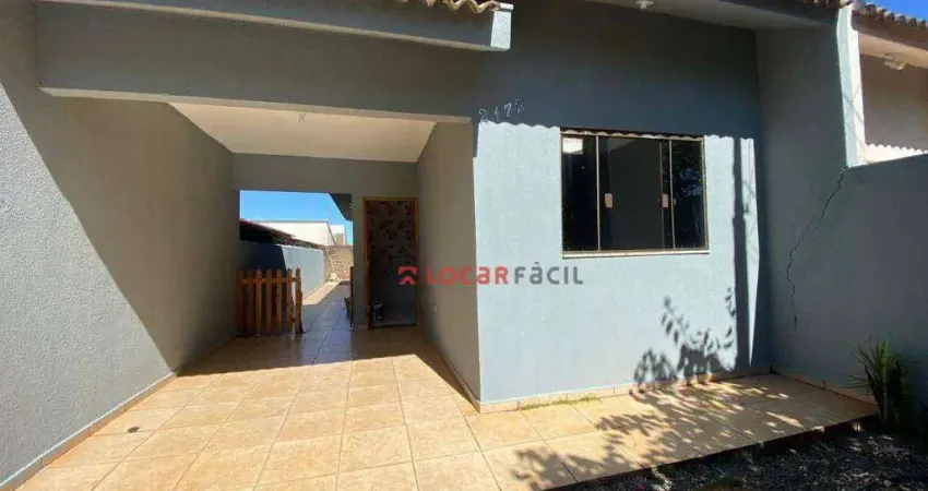 Casa com 2 dormitórios para alugar, 85 m² por r$ 1.100,00/mês - conjunto floresta - sarandi/pr