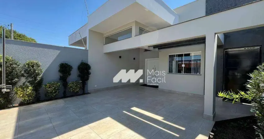 Casa com 3 dormitórios para alugar, 147 m² por r$ 4.000,00/mês - parque das bandeiras - maringá/pr