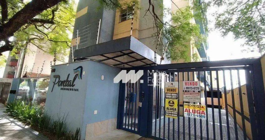 Apartamento com 1 dormitório para alugar, 31 m² por r$ 1.800,00/mês - zona 06 - maringá/pr