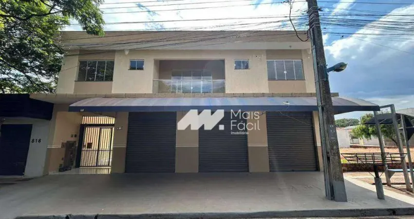 Sobrado com 2 dormitórios para alugar, 130 m² por r$ 2.100,00/mês - parque avenida - maringá/pr