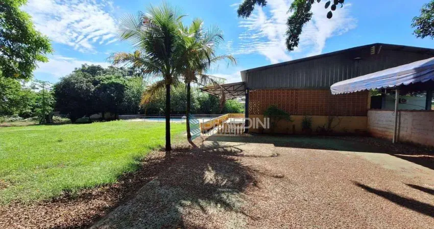 Chácara com 6 dormitórios à venda, 7496 m² por R$ 2.980.500,00 - Recreio das Acácias - Ribeirão Preto/SP