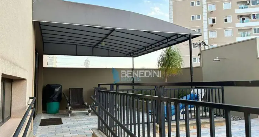 Apartamento com 1 dormitório à venda, 38 m² por r$ 315.000 - jardim palma travassos - ribeirão preto/sp