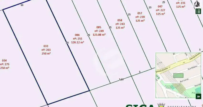 Terreno à venda, 250 m² por r$ 480.000,00 - jardim alvorada - santo andré/sp