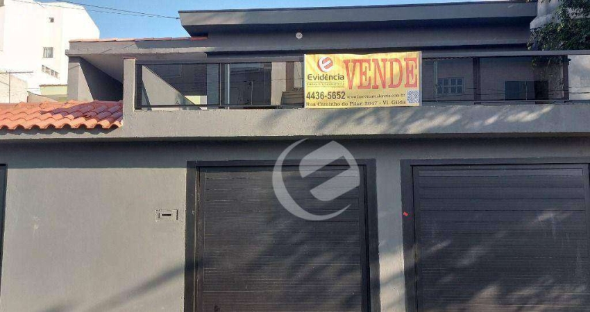 Casa com 3 dormitórios à venda, 232 m² por R$ 800.000,00 - Parque Oratório - Santo André/SP