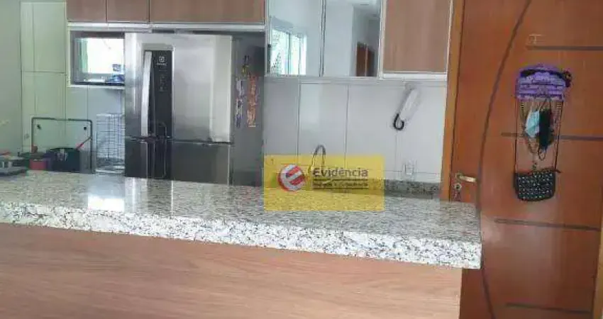 Cobertura com 2 dormitórios à venda, 100 m² por r$ 380.000,00 - vila progresso - santo andré/sp
