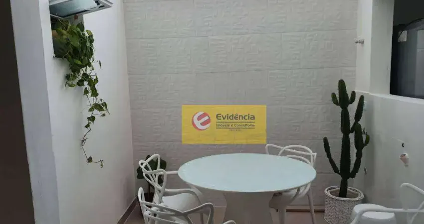 Apartamento à venda, 40 m² por R$ 300.000,00 - Vila Scarpelli - Santo André/SP