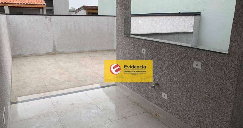 Cobertura à venda, 94 m² por R$ 460.000,00 - Vila Pires - Santo André/SP