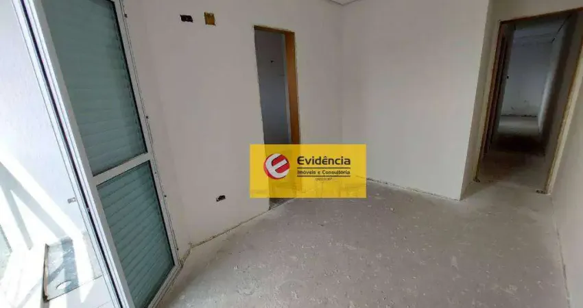 Apartamento com 2 dormitórios à venda, 60 m² por r$ 430.000,00 - vila alzira - santo andré/sp