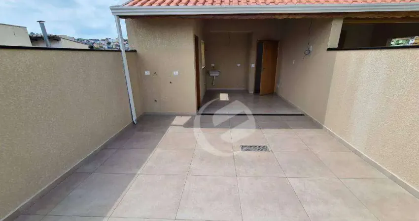 Cobertura à venda, 88 m² por R$ 350.000,00 - Vila Tibiriçá - Santo André/SP