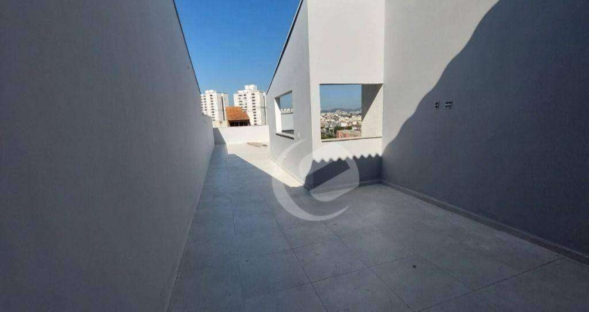 Cobertura à venda, 128 m² por R$ 530.000,00 - Vila Humaitá - Santo André/SP