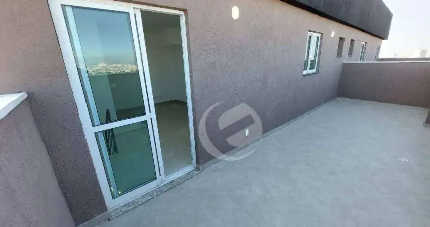 Cobertura à venda, 110 m² por R$ 430.000,00 - Jardim Cristiane - Santo André/SP