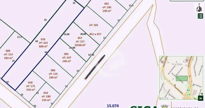 Terreno, 600 m² - venda por r$ 2.500.000,00 ou aluguel por r$ 4.650,49/mês - vila gilda - santo andré/sp