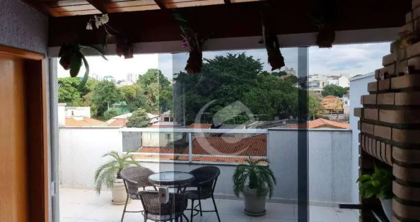Cobertura à venda, 53 m² por R$ 485.000,00 - Vila Scarpelli - Santo André/SP