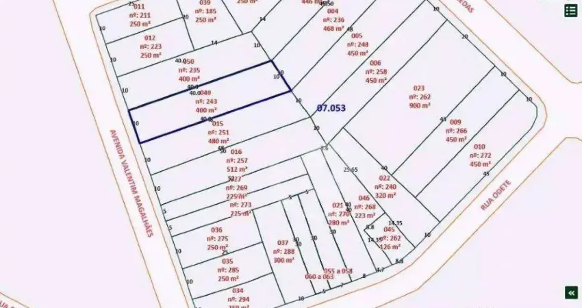 Terreno à venda, 400 m² por R$ 750.000,00 - Vila Guarani - Santo André/SP