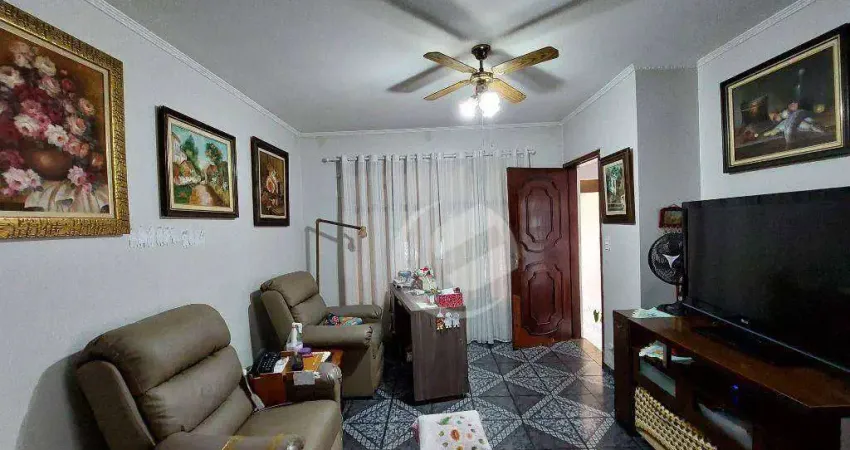 Sobrado com 3 dormitórios à venda, 123 m² por R$ 720.000,00 - Vila Scarpelli - Santo André/SP