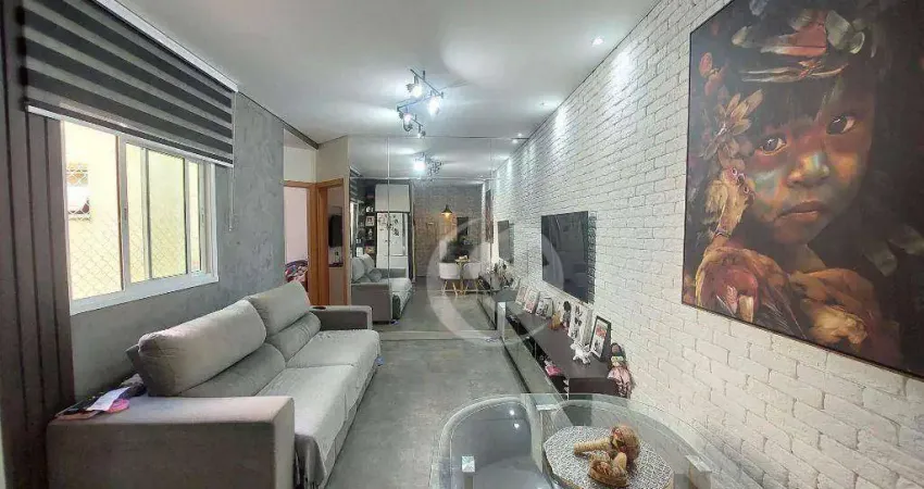 Cobertura com 2 dormitórios à venda, 114 m² por R$ 580.000,00 - Vila Apiaí - Santo André/SP