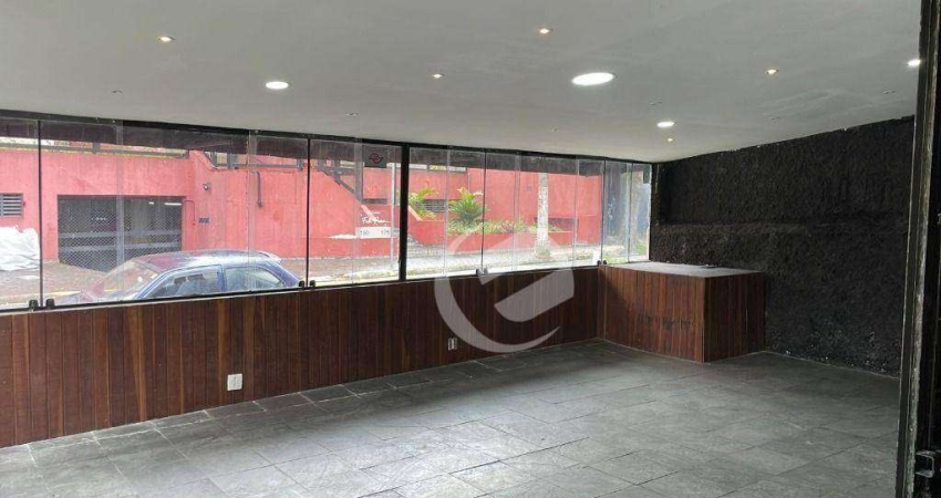 Salão para alugar, 112 m² por R$ 4.500,00/mês - Vila Valparaíso - Santo André/SP