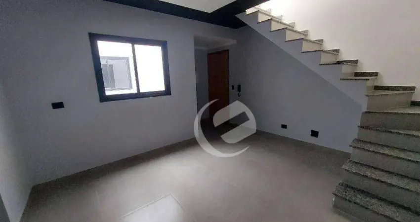 Cobertura com 2 dormitórios à venda, 94 m² por r$ 394.000,00 - vila floresta - santo andré/sp