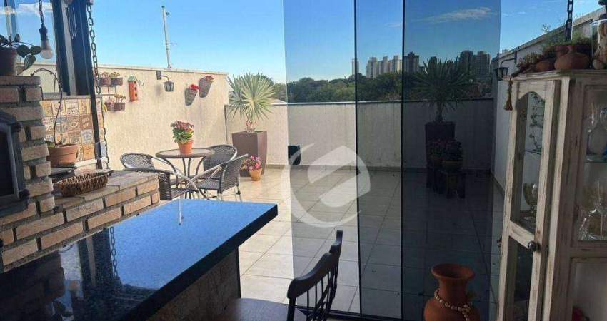 Cobertura à venda, 102 m² por R$ 500.000,00 - Vila Scarpelli - Santo André/SP