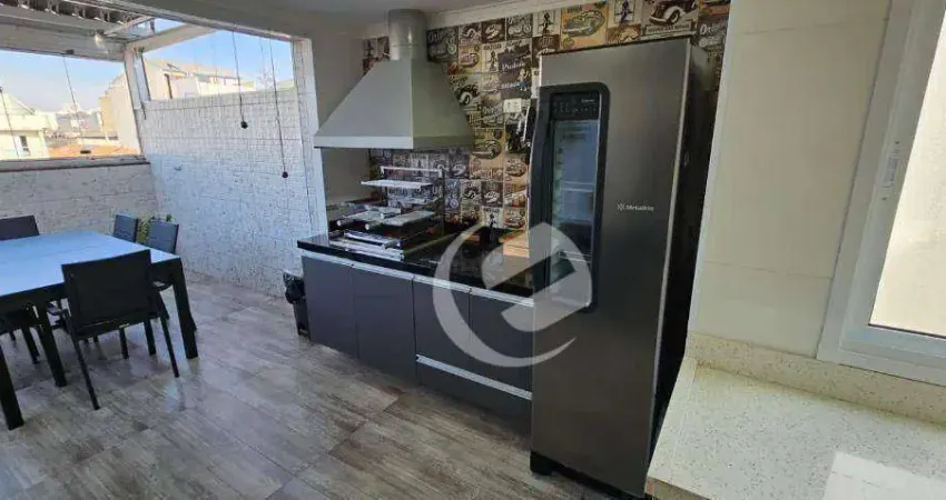 Cobertura com 2 dormitórios à venda, 109 m² por R$ 532.000 - Vila Metalúrgica - Santo André/SP
