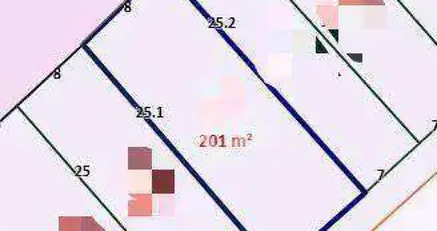 Terreno à venda, 201 m² por R$ 380.000 - Jardim Stella - Santo André/SP