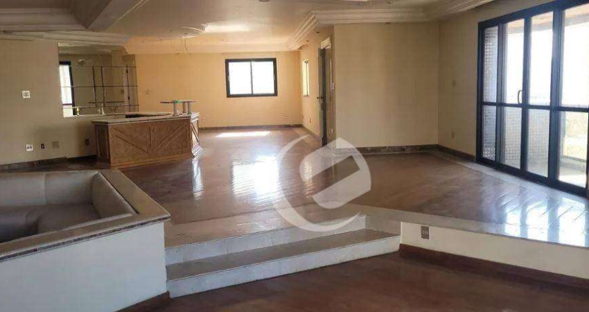 Apartamento com 5 dormitórios, 454 m² - venda por R$ 2.000.000 ou aluguel por R$ 12.250/mês - Jardim - Santo André/SP