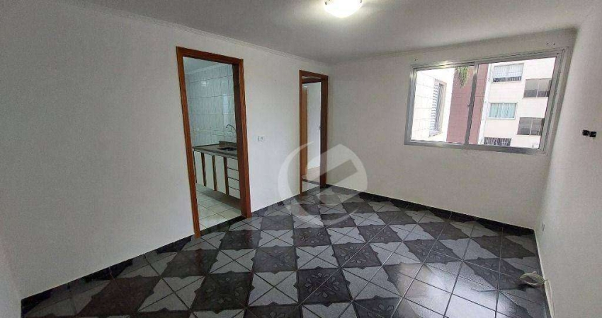 Apartamento com 2 dormitórios, 55 m² - venda por R$ 210.000,00 ou aluguel por R$ 1.615,00/mês - Jardim Alvorada - Santo André/SP