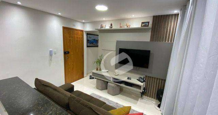 Cobertura com 2 dormitórios à venda, 80 m² por R$ 430.000 - Vila Guaraciaba - Santo André/SP