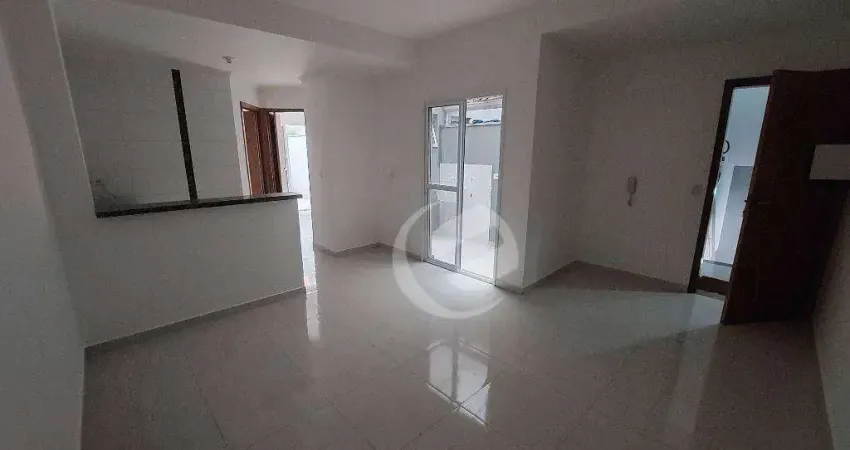 Apartamento com 2 dormitórios para alugar, 45 m² por R$ 1.818,50/mês - Vila Floresta - Santo André/SP