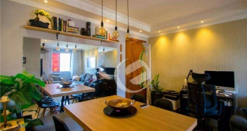 Apartamento com 2 dormitórios à venda, 54 m² por R$ 260.000 - Parque São Vicente - Mauá/SP