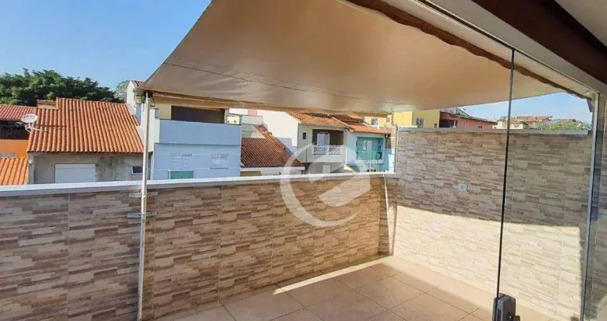 Cobertura com 2 dormitórios à venda, 100 m² por R$ 430.000 - Jardim Las Vegas - Santo André/SP