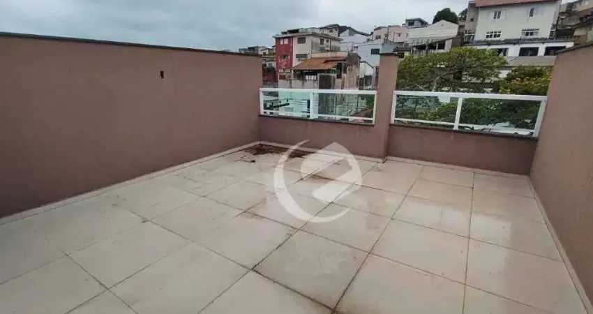 Cobertura com 2 dormitórios à venda, 86 m² por r$ 390.000,00 - vila linda - santo andré/sp