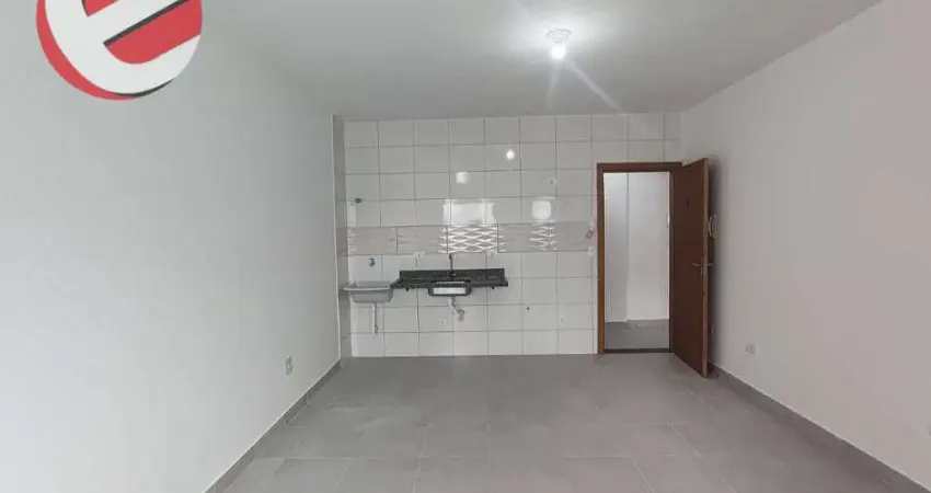 Kitnet com 1 dormitório para alugar, 30 m² por r$ 1.500,00/mês - vila gilda - santo andré/sp