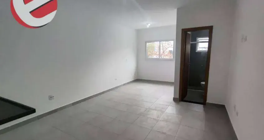 Kitnet com 1 dormitório para alugar, 30 m² por r$ 1.500,00/mês - vila gilda - santo andré/sp