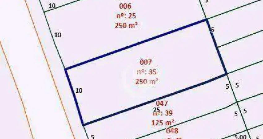 Terreno à venda, 250 m² por r$ 600.000,00 - vila pires - santo andré/sp