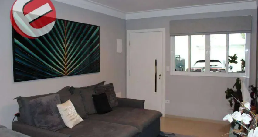 Sobrado com 2 dormitórios à venda, 104 m² por r$ 700.000,00 - vila scarpelli - santo andré/sp