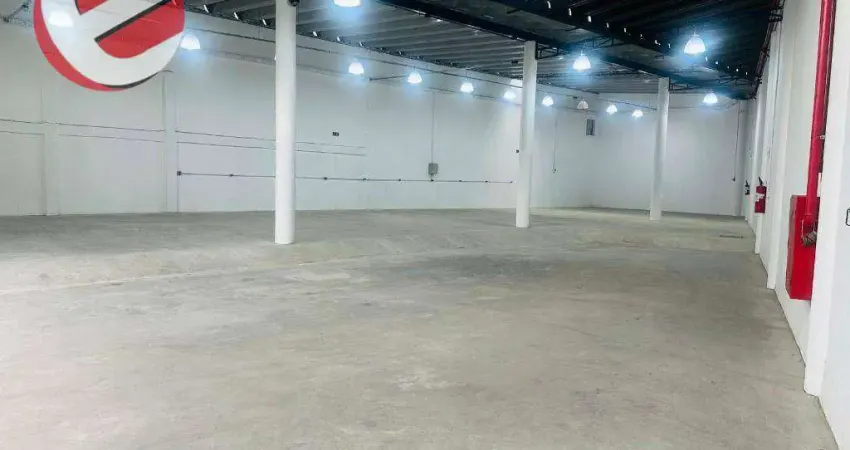 Galpão para alugar, 485 m² por r$ 14.000,00/ano - paraíso - santo andré/sp