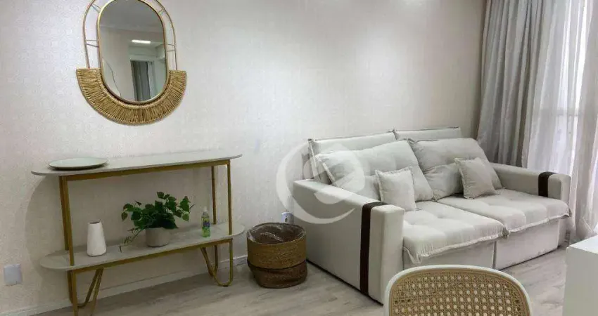 Apartamento com 3 dormitórios para alugar, 59 m² por r$ 4.100,00/mês - parque erasmo assunção - santo andré/sp