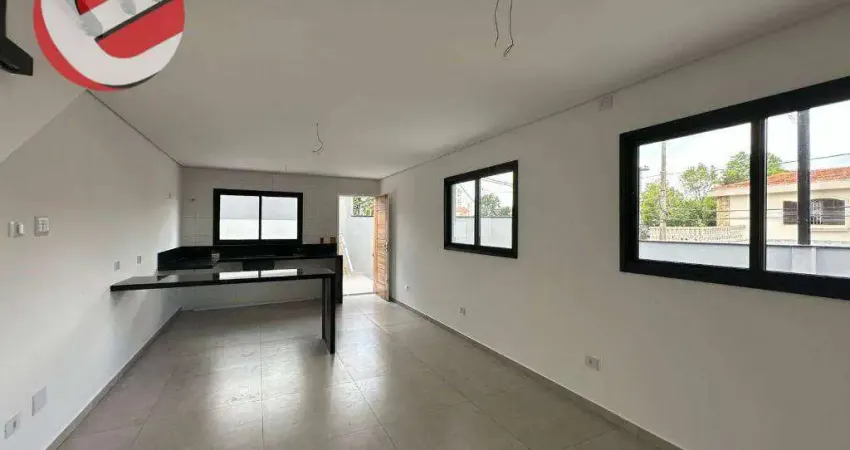 Sobrado com 3 dormitórios à venda, 90 m² por r$ 750.000,00 - vila scarpelli - santo andré/sp