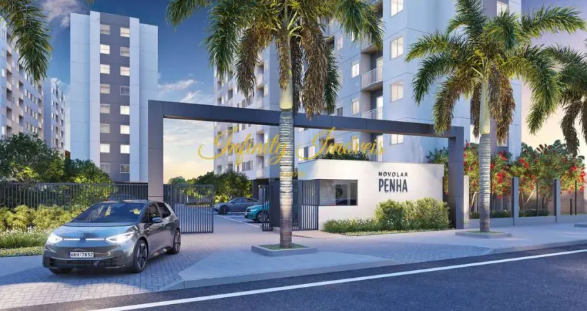 Novolar penha apartamento 2 quartos com suíte e vaga de garagem