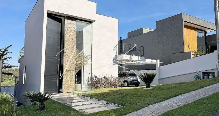 Casa com 4 dormitórios no condominio figueira garden atibaia