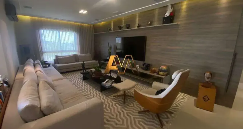 Apartamento alto padrão, 4 suites mais home oficce, varanda gourmet integrada a cozinha.