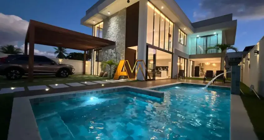 Casa em condomínio fechado com 8 quartos à venda na Rua Alameda Humaitá, 200, Guarajuba, Camaçari